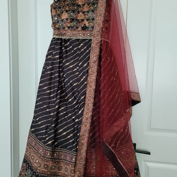 Black lengha brand new - Picture 3 of 7